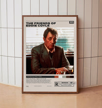 The Friends of Eddie Coyle, Peter Yates, Retro Movie Minimalist Movie Poster, Vintage Retro ArtFilm Poster