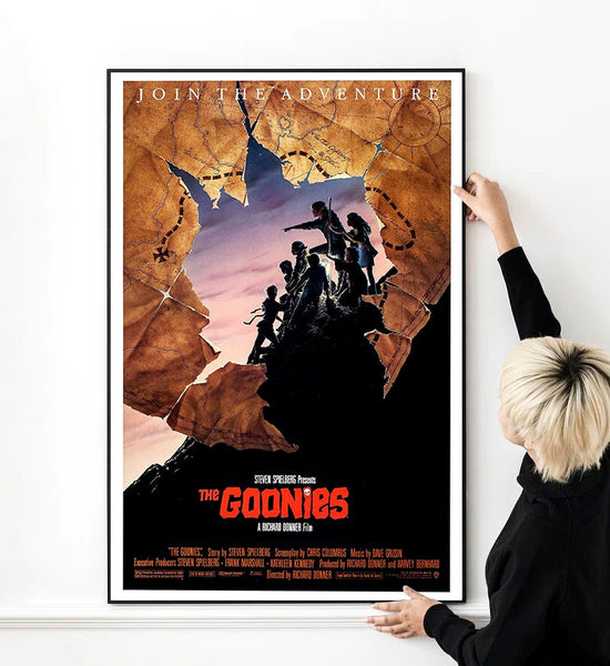 The Goonies Movie Poster High Quality Print Photo Wall Art Canvas