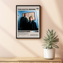The Sixth Sense Poster, M. Night Shyamalan, Minimalist Movie Poster, Vintage Retro Art