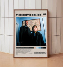 The Sixth Sense Poster, M. Night Shyamalan, Minimalist Movie Poster, Vintage Retro Art