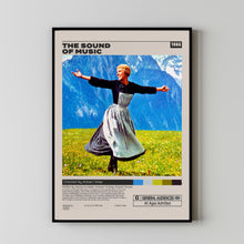 The Sound of Music, Robert Wise, Minimalist Movie Poster, A3 poster