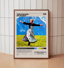 The Sound of Music, Robert Wise, Minimalist Movie Poster, A3 poster