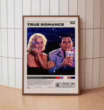 True Romance Movie Poster, Tony Scott, Minimalist Movie Poster