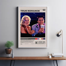 True Romance Movie Poster, Tony Scott, Minimalist Movie Poster