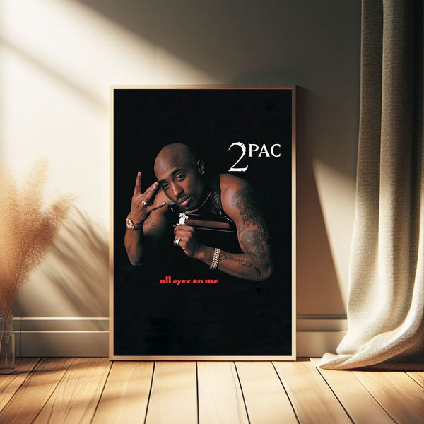 Tupac Shakur 2Pac Music Rapper Art Poster,Room Decor Wall Art