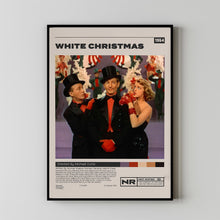 White Christmas Poster, Michael Curtiz, Minimalist Movie Poster, Vintage Retro Art