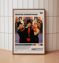 White Christmas Poster, Michael Curtiz, Minimalist Movie Poster, Vintage Retro Art