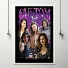 Custom Bootleg Rap Poster - Personalized Wall Art Decor with Your Photos & Text, Unique Gift Ideas for Music Lovers