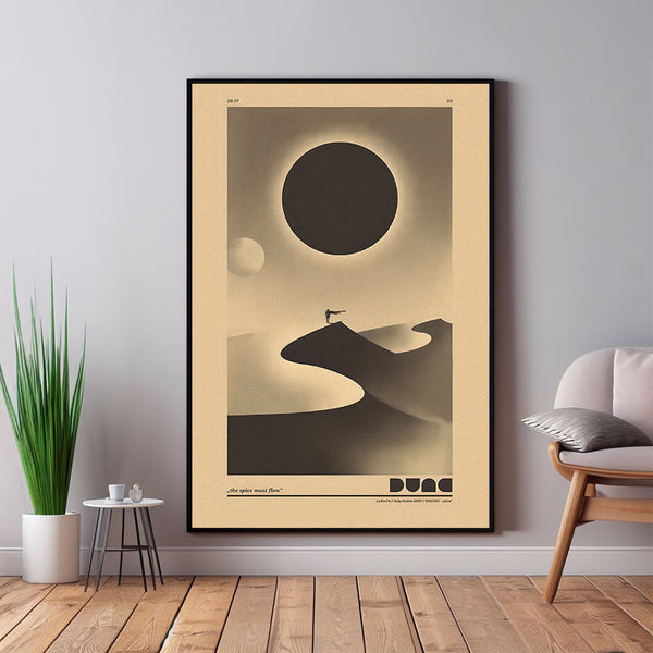vintage Dune poster 2020 Alternative Poster - Room Decor Wall Art