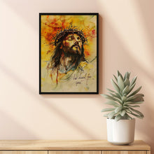 Resolute Gaze - Jesus Christ Art Print Spiritual Canvas Christian Wall Art Religious Decor Jesus Art Chruch 8