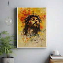 Resolute Gaze - Jesus Christ Art Print Spiritual Canvas Christian Wall Art Religious Decor Jesus Art Chruch 8