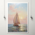 Sail Boat Poster, Sail Boat Art Print