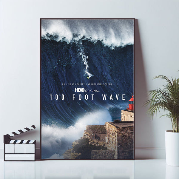 100 Foot Wave, Movie Poster, Art Poster, Live Room Wall Art, Canvas Material Gift, Printable Wall  Art, Keepsake 1600035371