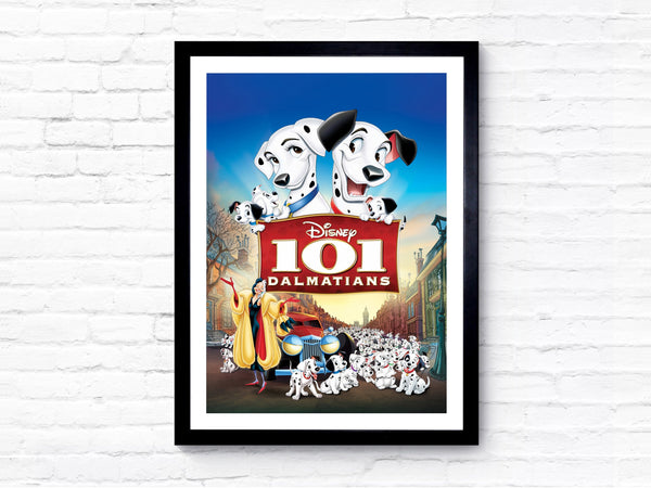 101 Dalmatians - 1996 - Movie Poster - Film Poster - Cinema Poster - A1A2A3A4A5 1575931140
