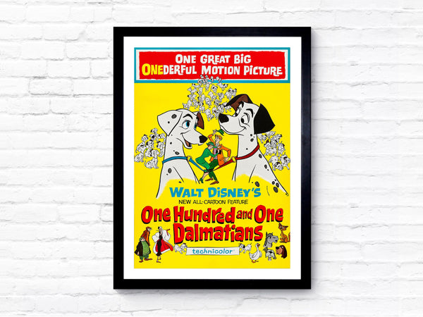 101 Dalmatians - 1996 - Movie Poster - Film Poster - Cinema Poster - A1A2A3A4A5 1575931746