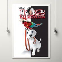 102 Dalmatians (2000) Movie Poster, Home Decor, Live Room Wall Art DS09