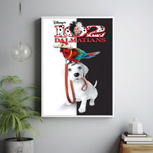 102 Dalmatians (2000) Movie Poster, Home Decor, Live Room Wall Art DS09