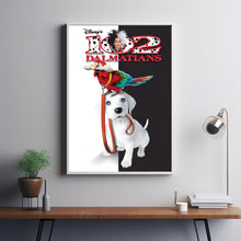 102 Dalmatians (2000) Movie Poster, Home Decor, Live Room Wall Art DS09