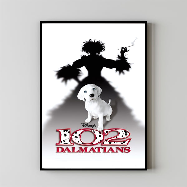 102 Dalmatians (2000) Movie Poster, Home Decor, Live Room Wall Art DS10