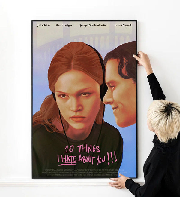 10 Things I Hate About You Movie Poster High Quality Print Photo Wall Art Canvas Cloth Poster Multi size 1541408502