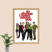 10 Things I Hate About You Movie Poster Print, Canvas Wall Art, Room Decor, Movie Art, Gifts for HimHer, Movie Print, Art Print 1570545137