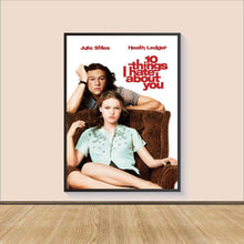 10 Things I Hate About You Movie Poster Print, Canvas Wall Art, Room Decor, Movie Art, Gifts for HimHer, Wall Art Print, Poster For Gift 1556353922
