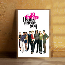 10 Things I Hate About You (1999)-  Movie Poster (Regular Style)Art  printing, Home Decor, Art Poster for Gift，Canvas Poster 1577684652