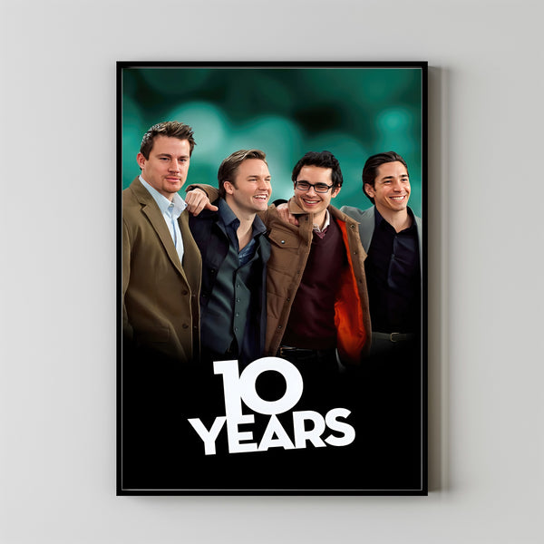 10 Years (2012) Movie Poster, Canvas Material Gift, Home Decor, Live Room Wall Art DS02