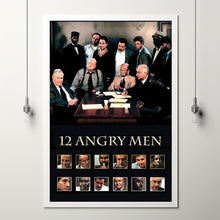12 Angry Men Alternative Film Movie Print Wall Art Poster
