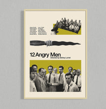 12 Angry Men Mid Century Movie Poster  Film Poster  Minimalist Movie Poster    Wall Art Poster 1417266550