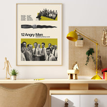 12 Angry Men Mid Century Movie Poster  Film Poster  Minimalist Movie Poster    Wall Art Poster 1417266550