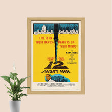 12 Angry Men Movie Poster Print, Canvas Wall Art, Room Decor, Movie Art, personalized gift, Wall Art Print, Art Poster For Gift, Movie Print 1590464929