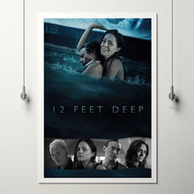 12 Feet Deep (2017) Movie Poster, Canvas Material Gift, Home Decor, Live Room Wall