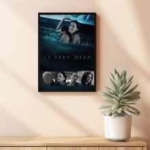 12 Feet Deep (2017) Movie Poster, Canvas Material Gift, Home Decor, Live Room Wall