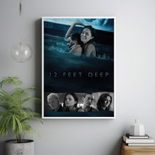 12 Feet Deep (2017) Movie Poster, Canvas Material Gift, Home Decor, Live Room Wall