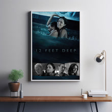 12 Feet Deep (2017) Movie Poster, Canvas Material Gift, Home Decor, Live Room Wall