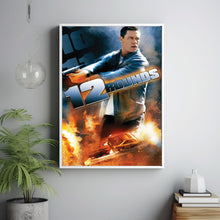 12 Rounds (2009) Movie Poster, Canvas Material Gift, Home Decor, Live Room Wall Art DS05