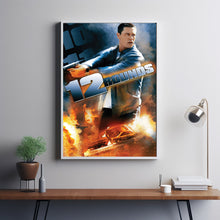 12 Rounds (2009) Movie Poster, Canvas Material Gift, Home Decor, Live Room Wall Art DS05