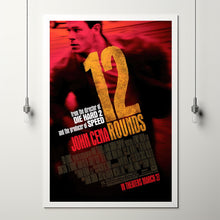 12 Rounds (2009) Movie Poster, Canvas Material Gift, Home Decor, Live Room Wall Art DS10