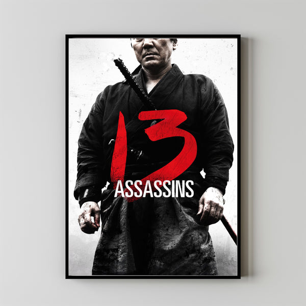 13 Assassins (2010) Movie Poster, Canvas Material Gift, Home Decor, Live Room Wall Art DS09