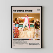 13 Going on 30 Poster, Gary Winick, Minimalist Movie Poster, Vintage Retro Art Print