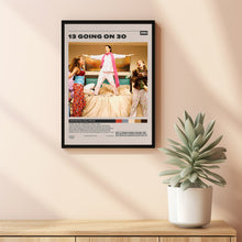 13 Going on 30 Poster, Gary Winick, Minimalist Movie Poster, Vintage Retro Art Print