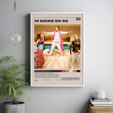 13 Going on 30 Poster, Gary Winick, Minimalist Movie Poster, Vintage Retro Art Print