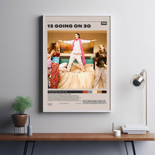 13 Going on 30 Poster, Gary Winick, Minimalist Movie Poster, Vintage Retro Art Print