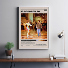 13 Going on 30 Poster, Gary Winick, Minimalist Movie Poster, Vintage Retro Art Print 1