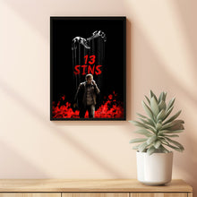13 Sins (2014) Movie Poster, Canvas Material Gift, Home Decor, Live Room Wall Art DS04