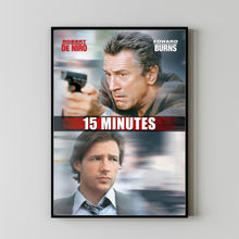 15 Minutes (2001) Movie Poster, Canvas Material Gift, Home Decor, Live Room Wall Art DS03