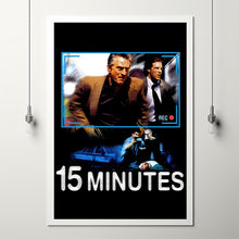 15 Minutes (2001) Movie Poster, Canvas Material Gift, Home Decor, Live Room Wall Art DS05