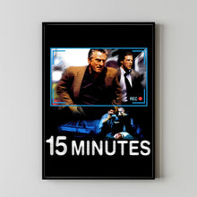 15 Minutes (2001) Movie Poster, Canvas Material Gift, Home Decor, Live Room Wall Art DS05