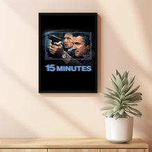 15 Minutes (2001) Movie Poster, Canvas Material Gift, Home Decor, Live Room Wall Art DS08